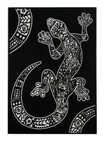 Tataruga Malset Samtbild Gecko A4 - Altersempfehlung ab: 5 Jahren - Motiv: Gecko