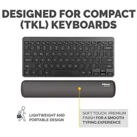 Fellowes Workplace Handgelenkauflage Breyta 320 mm Schwarz 1 Stück - Eingabegeräte: Tastatur