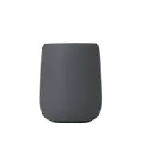 Blomus Zahnputzbecher Sono Anthrazit - Detailfarbe: Anthrazit - Detailmaterial: Keramik - Grundmaterial: Keramik