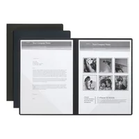 PAGNA Präsentationsmappe Perfect 22031-04 schwarz 2-teilig