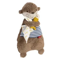 fehn Wärme-Stofftier Otter - Plüschtierart: Wärme-Stofftier - Kategorie: Tier - Altersempfehlung ab: Geburt - Tierart: Flussotter - Detailfarbe: Blau - Braun - Gelb - Höhe: 26 cm