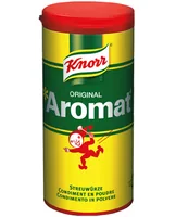 Knorr Streuer Aromat 90 g - Produkttyp: Gewürzmischungen - Ernährungsweise: Vegetarisch - Produktionsland: Schweiz - Zertifikate: Keine Zertifizierung - Packungsgrösse: 90 g - Fairtrade: Nein