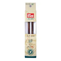 Prym 1530 Stricknadelspitzen Natural, lang 4.00 mm, 11.6 cm - Material: Holz - Produkttyp: Stricknadelspitzen
