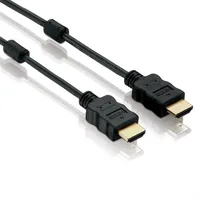 HDGear Kabel HDMI - HDMI, 2 m - Kabeltyp: Anschlusskabel - Videoanschluss Seite A: HDMI - Videoanschluss Seite B: HDMI - Detailfarbe: Schwarz - Kabellänge: 2 m - Display Port Standard: Keine Angabe