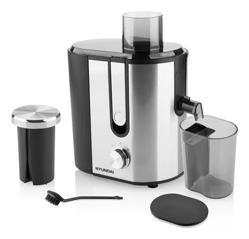 Hyundai JE 337II Centrifugal juicer 400 W Black, Stainless steel