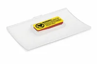 DURABLE Namensschild Click Fold m Magnet 40x75mm 10Stk trans