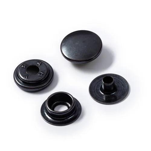 Prym Druckknöpfe Camping 15 mm, Nachfüllpack,10 Stück - Detailfarbe: Schwarz