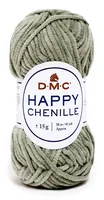 DMC Wolle Happy Chenille Khaki, 38 m - Packungsgrösse: 1 Stück - Waschbar bei: 40 °C - Länge: 38 m - Detailfarbe: Khaki - Material: Polyester - Nadelstärke: 3 mm