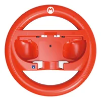 Hori Lenkrad Mario Kart Wheel Attachment – Mario [NSW2/NSW] Rot - Plattform: Nintendo Switch - Nintendo Switch 2 - Verbindungsmöglichkeiten: Keine - Controller Typ: Lenkrad - Detailfarbe: Blau - Rot