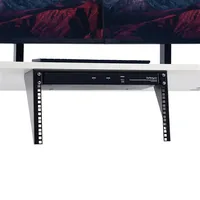 6U WALL MOUNT RACK BRACKET STEEL LOW-PROFILE WALL-BRACKET