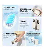 Ugreen 25208 power bank 10000 mAh Wireless charging Beige