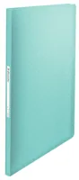 Esselte Sichtbuch COLOUR‘ICE 60 Blatt, Blau - Typ: Sichtbuch - Ausstattung: Selbstklebendes Rückenschild - Detailfarbe: Blau - Material: Polypropylen (PP)