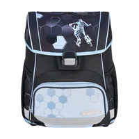Herlitz Loop Plus Cyber Soccer school bag set Boy Polyester Blue, Dark Blue