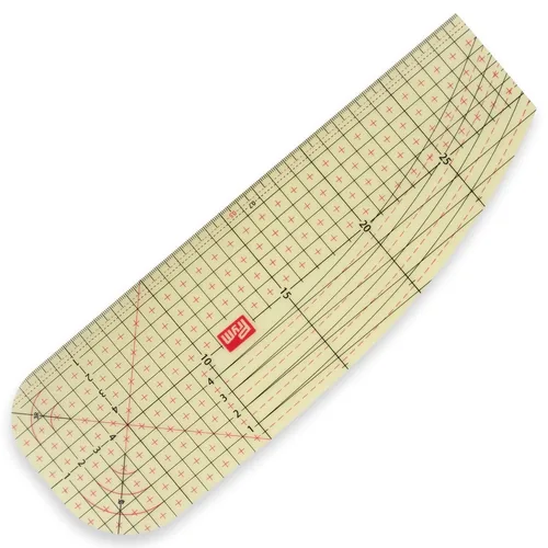 Prym Bügellineal 30 x 10 cm, Transparent - Verpackungseinheit: 1 Stück - Detailfarbe: Transparent - Produkttyp: Bügellineal