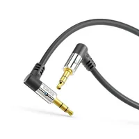 sonero Audio-Kabel 3.5 mm Klinke - 3.5 mm Klinke 0.5 m - Kabeltyp: Anschlusskabel - Audioanschluss Seite A: 3.5 mm Klinke - Audiokanäle: Stereo - Audioanschluss Seite B: 3.5 mm Klinke - Detailfarbe: Schwarz - Länge: 0.5 m