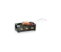 Nouvel Teelicht-Raclette Heat Cheese! @home Schwarz - Detailfarbe: Schwarz - Anzahl Teelichte: 4 × - Material: Stahl