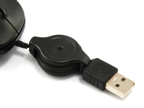 Equip Reisemaus USB-A Stecker LR 0.80m schwarz