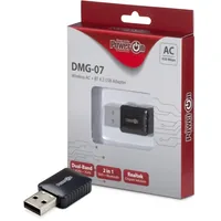 Inter-Tech Wi-Fi5 BT4.2 USB Adapter DMG-07 Stick 650Mbps retail