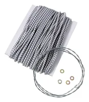 Easy Camp Reparaturkit Shock Cord Repair Set - Material: Synthetik - Farbe: Weiss