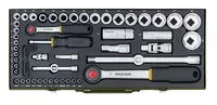 Proxxon 23 040 Socket wrench set 56 pc(s)
