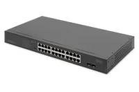 Digitus DN-95348-2 Netzwerk-Switch Unmanaged Gigabit Ethernet (10/100/1000) Power over Ethernet (PoE) 1U Grau
