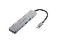 CONCEPTRONIC 6-1 Dock USB-C->HDMI2xUSB-A2xUSB-C 25cm gr
