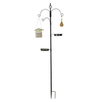 Esschert Design Futterspender Futterstation L - Grundfarbe: Schwarz - Tierart: Vogel - Produkttyp: Futterstelle