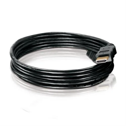 HDGear Kabel HDMI - HDMI, 2 m - Kabeltyp: Anschlusskabel - Videoanschluss Seite A: HDMI - Videoanschluss Seite B: HDMI - Detailfarbe: Schwarz - Kabellänge: 2 m - Display Port Standard: Keine Angabe