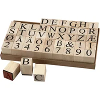 Creativ Company 28567 stamp block Wood 45 pc(s)