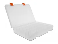 DeLOCK Transparent sorting plastic box