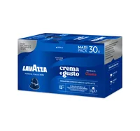 Lavazza Kaffeekapseln Crema e Gusto Classico 30 Stück - Entkoffeiniert: Nein - Produktionsland: Deutschland - Packungsgrösse: 30 Stück - Geschmacksrichtung: Keine - Getränkeart: Café Crème - Espresso - Kaffeeart: Nespresso Kapseln