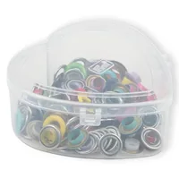 Prym Ösen mit Scheiben in Herzbox, 8 mm - Produkttyp: Ösen - Detailfarbe: Mehrfarbig