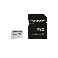 Transcend microSDXC 300S-A  64GB Class 10 UHS-I U1