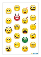 Herma Stickers Motivsticker Emojis 20 Stück - Motiv: Emoji