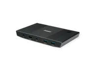 ROLINE KVM Switch, HDMI 4K, USB, 1 User - 2 Mobilgerte