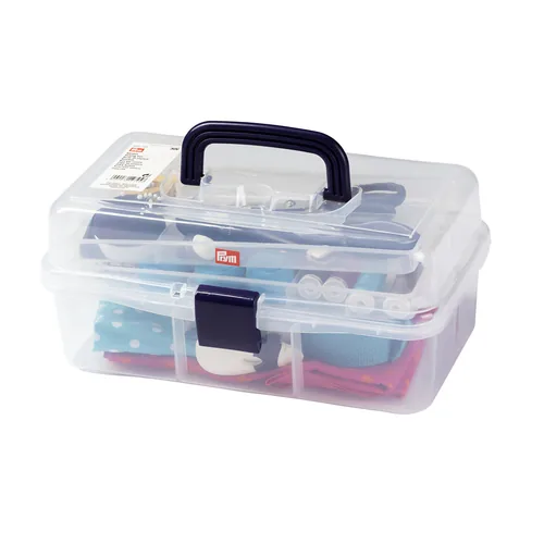 Prym 612725 sewing & yarn supplies storage Sewing box Transparent Plastic