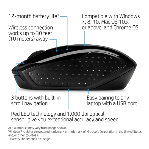 HP 200 Kabellose Maus
