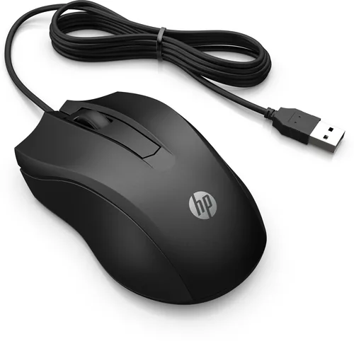 HP 105 -  BLK -  Wired Mous -  SmartBuy