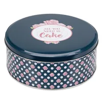 Städter Vorratsdose All you need is cake 3.6 l, Mehrfarbig - Produkttyp: Vorratsdose - Materialtyp: Metall - Material: Weissblech - Detailfarbe: Mehrfarbig - Set: Nein - Verpackungseinheit: 1 Stück