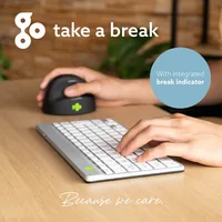 R-GO COMPACT BREAK ERGONOMIC KEYBOARD AZERTY (FR) BLUETOOTH W