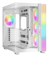 be quiet! PC-Gehäuse Light Base 600 LX Weiss - Unterstützte Mainboards: ATX - Micro-ATX - Mini-ITX - Detailfarbe: Weiss - Anzahl Lüfterplätze: 10 - Sichtfenster: Ja - Netzteil vorinstalliert: Nein - Gehäuse Bauart: Mid-Tower