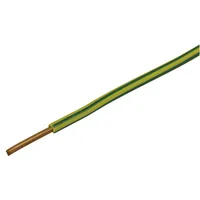 STEFFEN T-Draht 1.5 mm², 20 m Gelbgrün - Länge: 20 m - Detailfarbe: Gelbgrün - Anzahl Leiter: 1 - Kabelummantelung: PVC - Kabeltyp: T-Draht - Leiterquerschnitt: 1.5 mm²