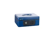 Robert Rieffel Geldkassette Deluxe 2 19.7 x 15.4 x 8.6 cm, Blau - Produkttyp: Geldkassette - Widerstandsfähigkeit: Keine Angabe - Detailfarbe: Blau