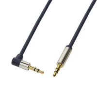 Logilink Audio-Kabel,3,5mm 3-PinM 90zu 3,5mm 3-PinM,..