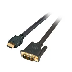 EFB HighSpeed HDMI Kabel mit Eth. HDMI A-DVI-D,St.-St.,2.0