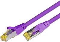 Wirewin Patchkabel RJ-45 - RJ-45, Cat 6A, S/FTP, 0.25 m, Violett - Detailfarbe: Violett - Form: Rund - Verpackungseinheit: 1 Stück - Zusatzfunktionen: Längenaufdruck auf Stecker - Mit Klinkenschutz - Länge: 0.25 m - Produkttyp: Patchkabel