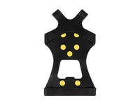 KOOR Schuhspikes Saana XL - Eigenschaften: Keine Eigenschaft - Gewicht: 190 g - Schuhgrösse (EU): 45-48 - Farbe: Schwarz - Gelb - Zielgruppe: Erwachsene - Sportart: Walking - Wandern