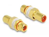 Delock Audio-Adapter Buchse/Buchse Cinch - Cinch - Kabeltyp: Adapter - Audioanschluss Seite A: Cinch - Audioanschluss Seite B: Cinch - Audiokanäle: Mono