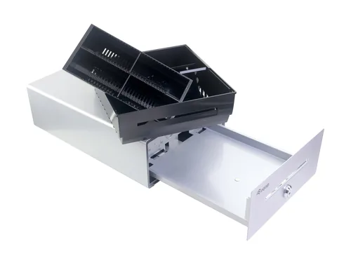 Equip Kassenschublade 4Schein-4Münzfächer RJ11 POS Silber