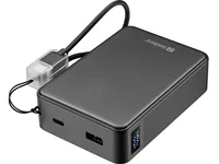 Sandberg Powerbank Nano Schwarz 20000 mAh - Akkutyp: Lithium-Ion (Li-Ion) - Akkukapazität: 20000 mAh - Detailfarbe: Schwarz - USB Ladeanschluss (Output): 2 - USB-C PD: Ja - Max. Output USB-C PowerDelivery: 20 W